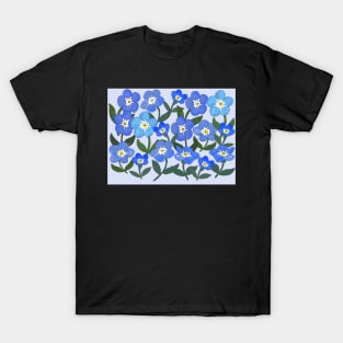 Pansy garden T-Shirt